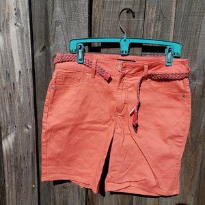 Lee Riders Mid Rise Shorts Pretty Pink Size 12M